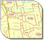 Carrier Route Zip Code Maps