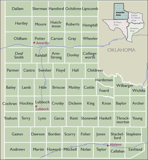 County Zip Code Maps of Texas - ZIPCodeMaps.com