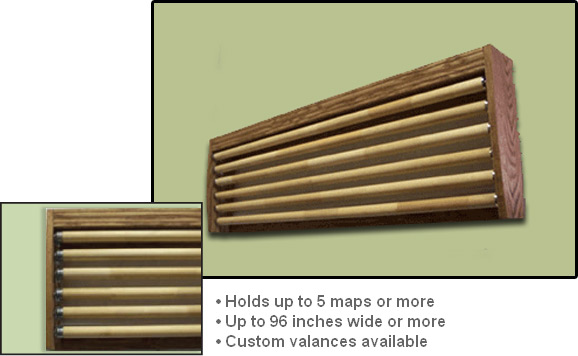Spring Roller Valance Example