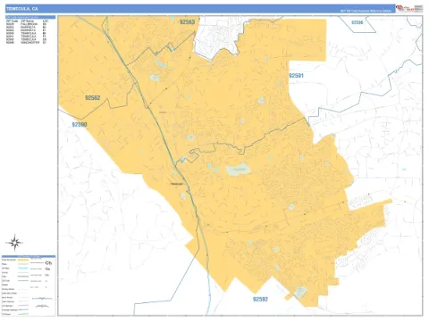 Temecula, CA city map