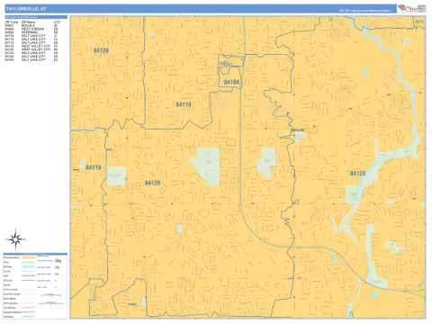 Taylorsville, UT city map