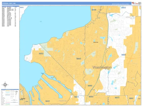 Federal Way, WA city map