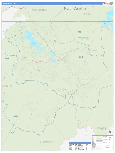 Union County, GA map