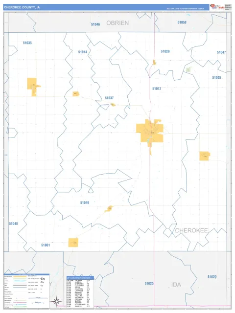 Cherokee County, IA map