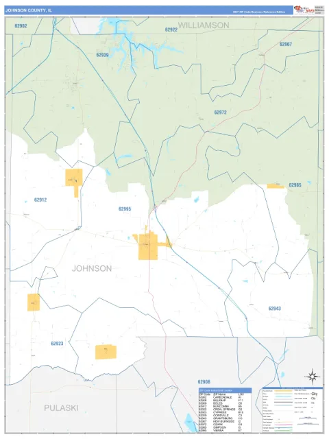 Johnson County, IL map