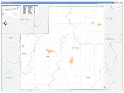 Stark County, IL map