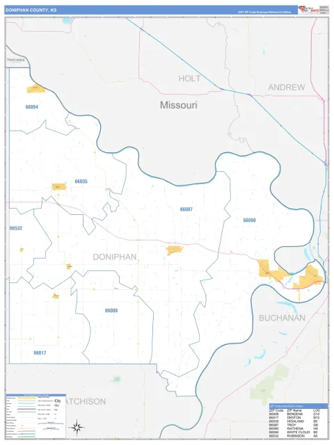 Doniphan County, KS map