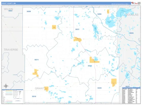 Grant County, MN map