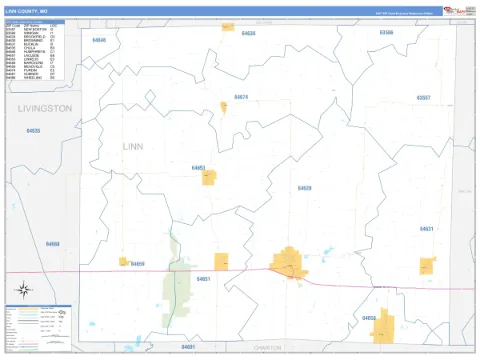 Linn County, MO map