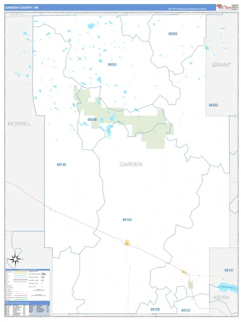 Garden County, NE map
