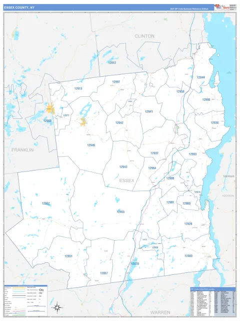 Essex County, NY map