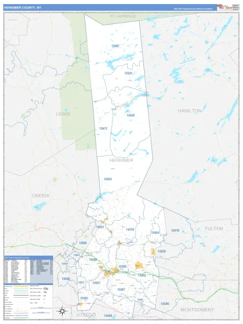 Herkimer County, NY map