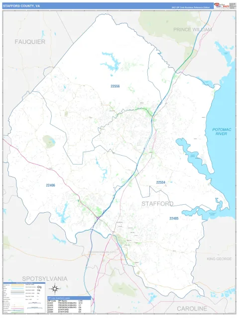 Stafford County, VA map