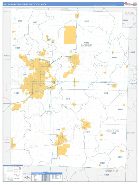 Joplin metro area map