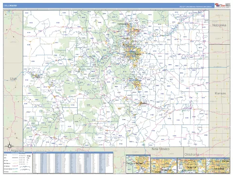 Colorado state map